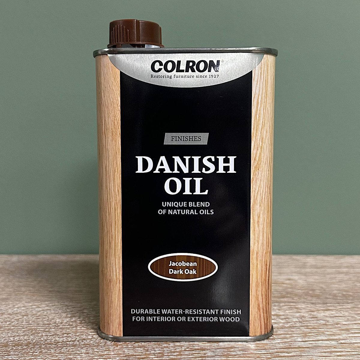 Colron Danish Oil - 500ml 8 Colron Danish Oil Jacobean Dark Oak