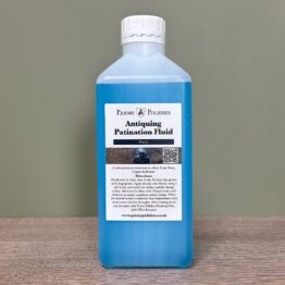 Metal Antiquing Fluid - Black 1 litre
