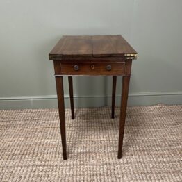 Fine 19th Century Mahogany Antique Patience Table