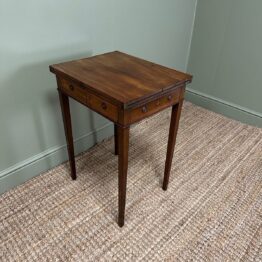 Fine 19th Century Mahogany Antique Patience Table