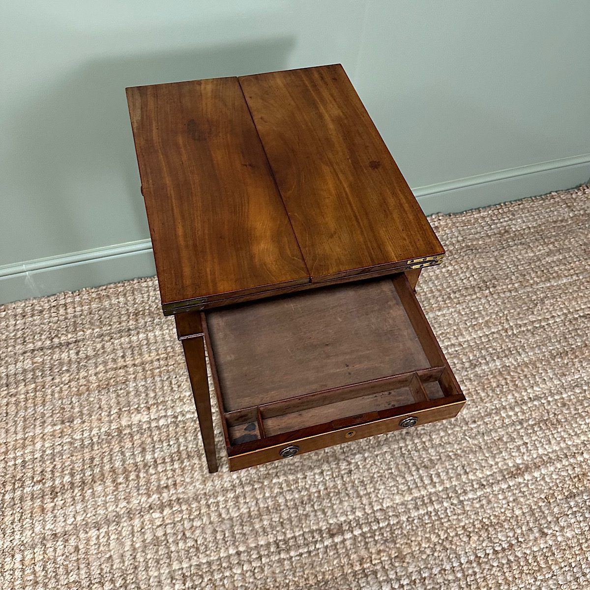 Fine 19th Century Mahogany Antique Patience Table 8 Fine 19th Century Mahogany Antique Patience Table