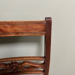 Set of 6 Antique Georgian Mahogany Dining Chairs