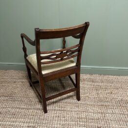 Set of 6 Antique Georgian Mahogany Dining Chairs