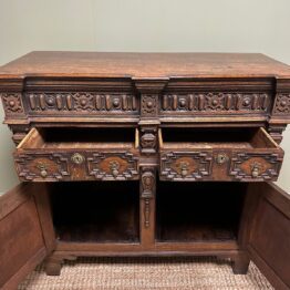Unusual Antique Georgian Oak Chest