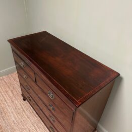 Beautiful Georgian Antique Mahogany Chest of Drawers