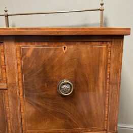 Large Mahogany Antique Victorian Sideboard by Edwards & Roberts