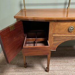 Large Mahogany Antique Victorian Sideboard by Edwards & Roberts