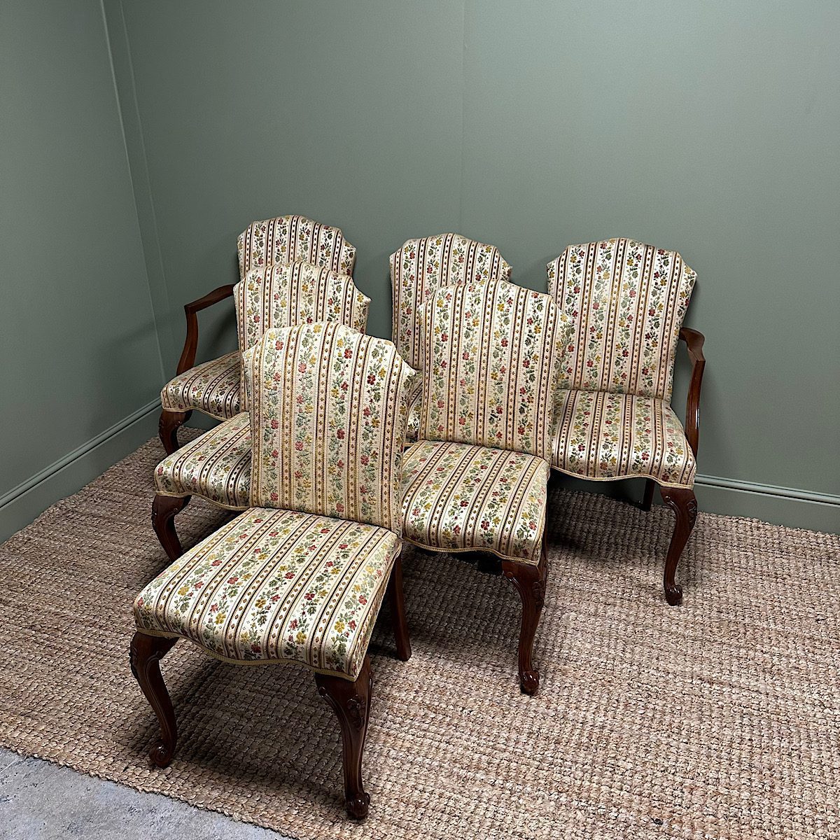 Quality Set of 6 Art Deco Chairs 9 Quality Set of 6 Art Deco Chairs