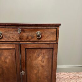 Stunning Small Mahogany Antique Regency Cupboard