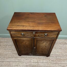 Stunning Small Mahogany Antique Regency Cupboard