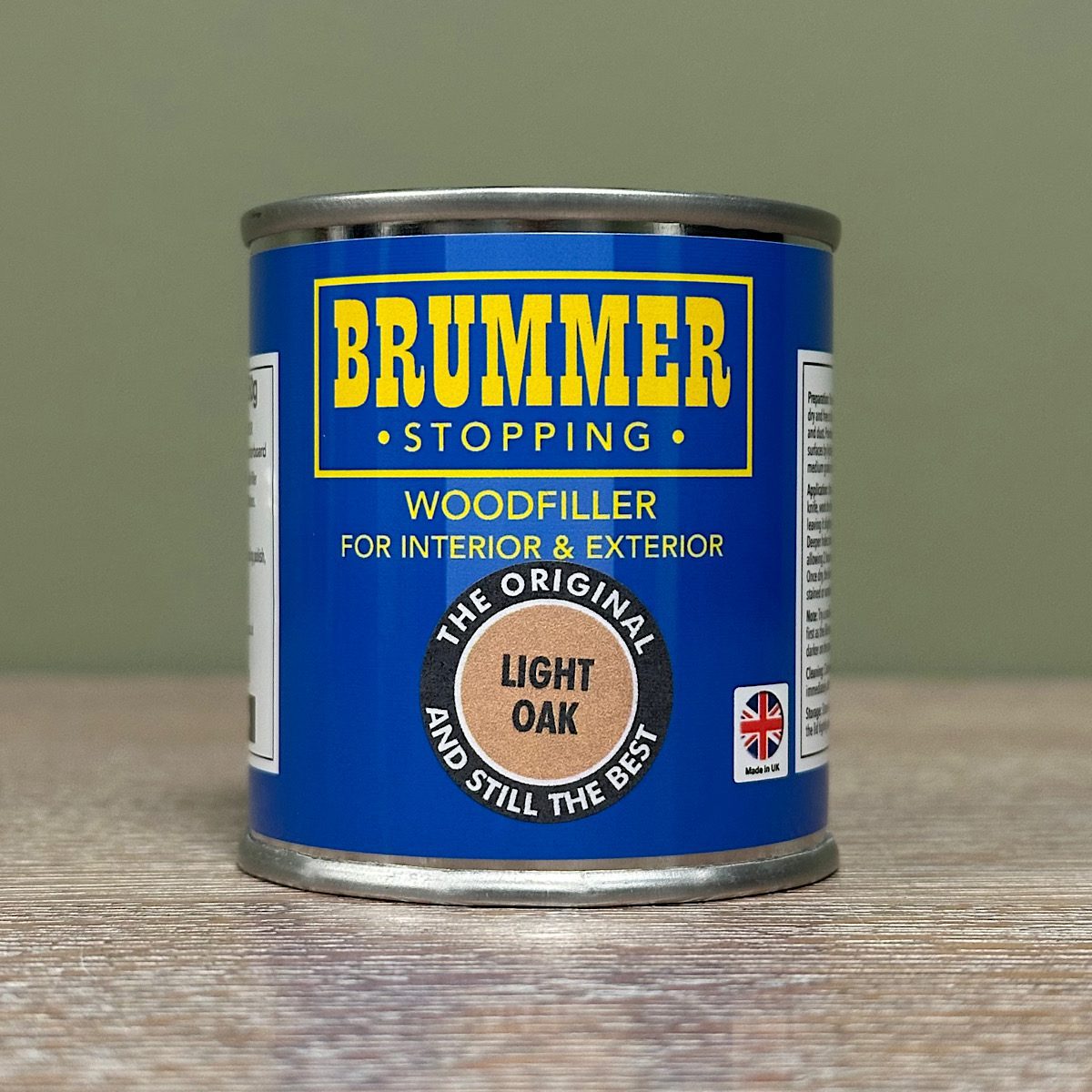 Brummer Wood Filler | Interior or Exterior 250g 11 Brummer Wood Filler Light Oak