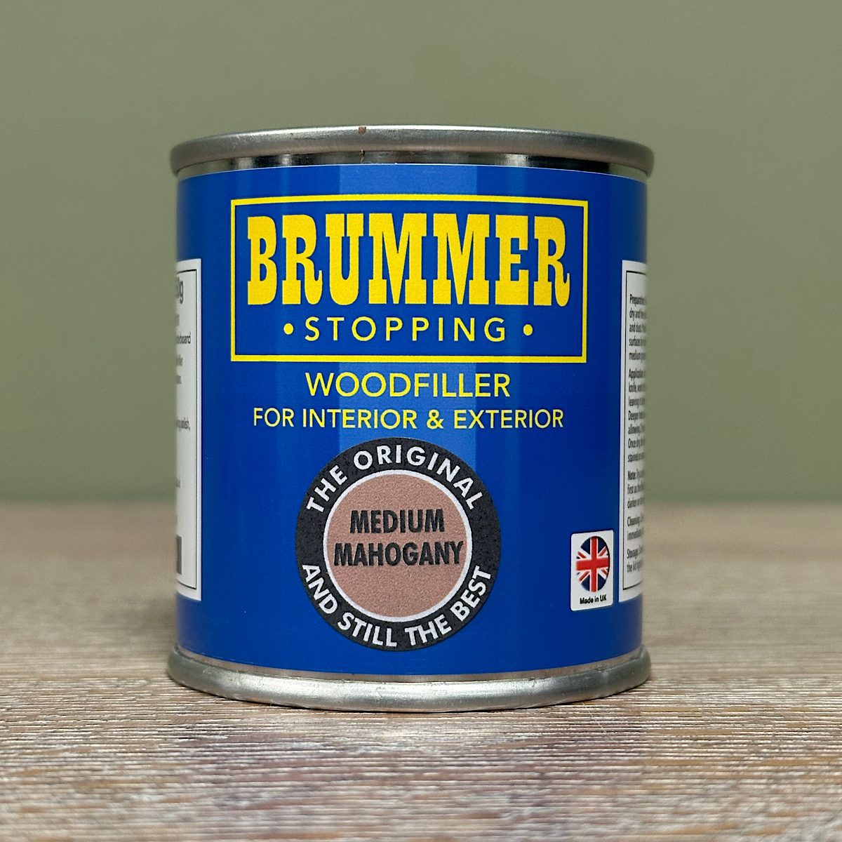 Brummer Wood Filler | Interior or Exterior 250g 9 Brummer Wood Filler Medium Mahogany