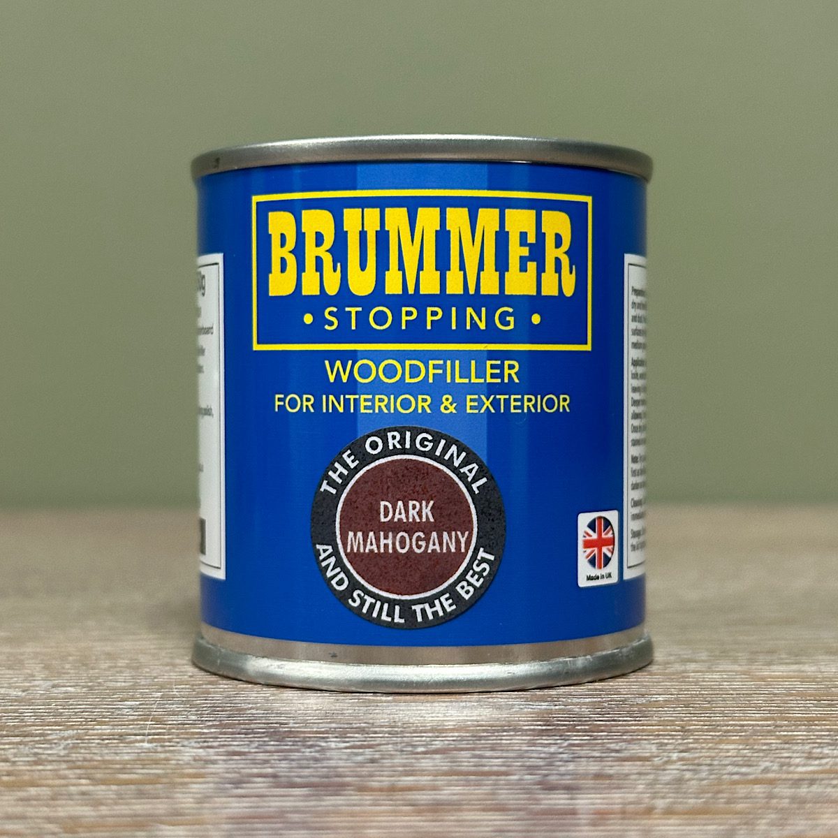 Brummer Wood Filler | Interior or Exterior 250g 8 Brummer Wood Filler Dark Mahogany