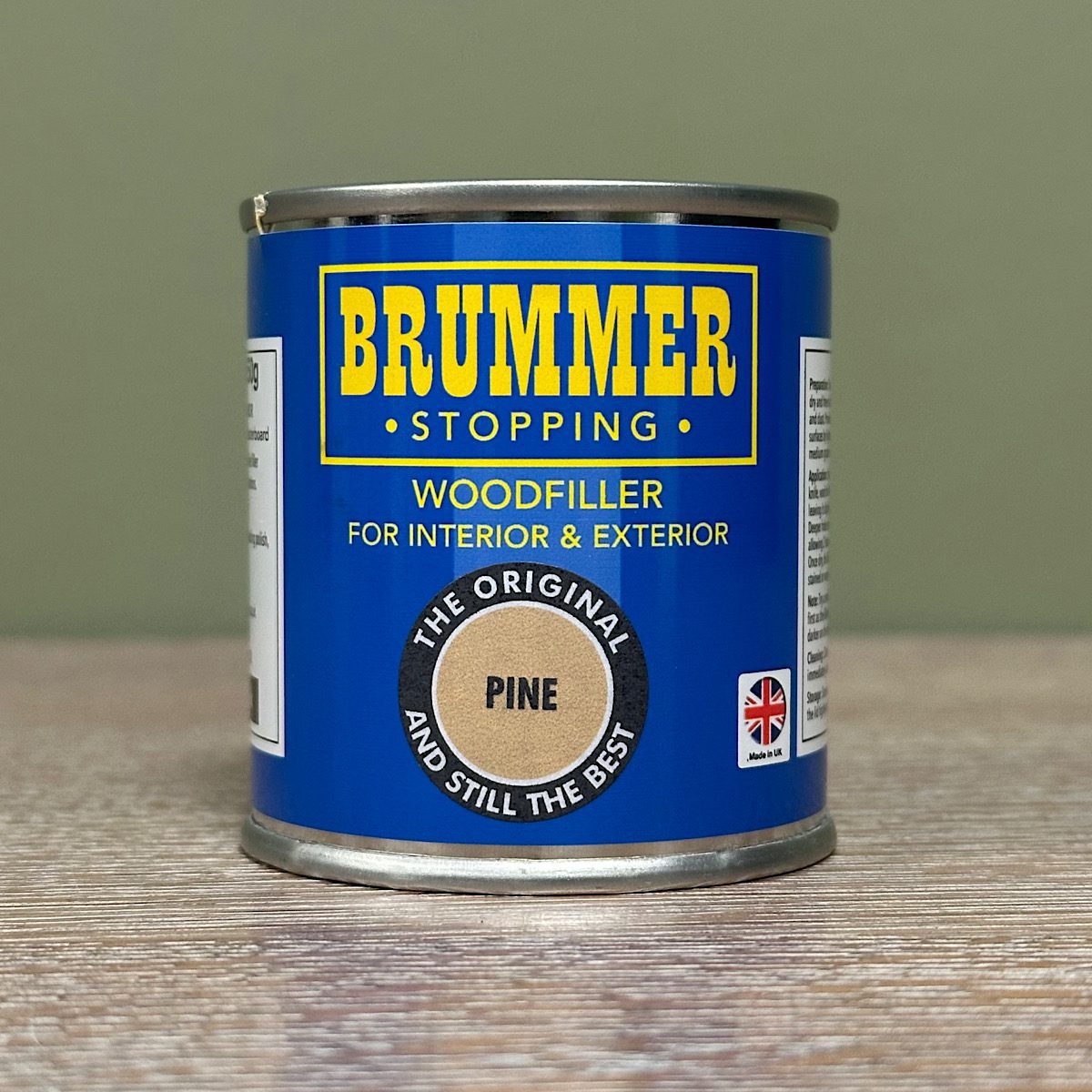 Brummer Wood Filler | Interior or Exterior 250g 5 Brummer Wood Filler Pine