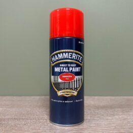 Hammerite Aerosol Metal Paint Red