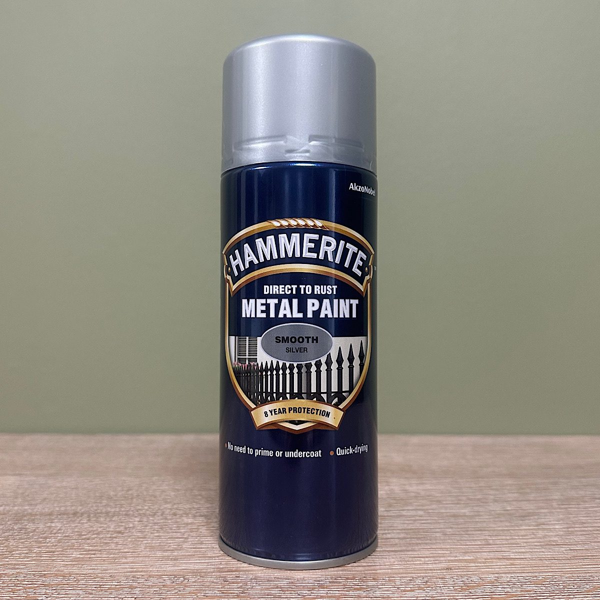 Hammerite Aerosol Metal Paint - 400ml 8 Hammerite Aerosol Metal Paint Silver