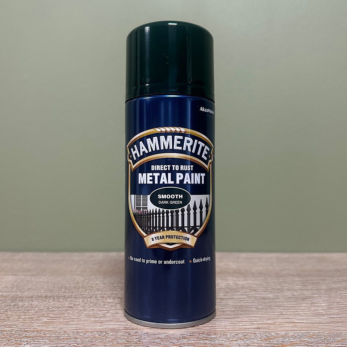 Hammerite Aerosol Metal Paint - 400ml 6 Hammerite Aerosol Metal Paint Dark Green