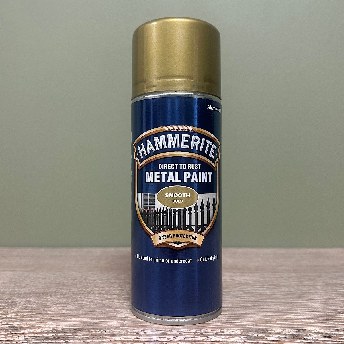 Hammerite Aerosol Metal Paint - 400ml 4 Hammerite Aerosol Metal Paint Gold