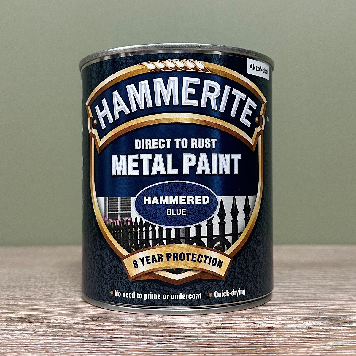 Hammerite Metal Paint | Hammered or Smooth Finish - 750ml 6 Hammerite Metal Paint Hammered Blue