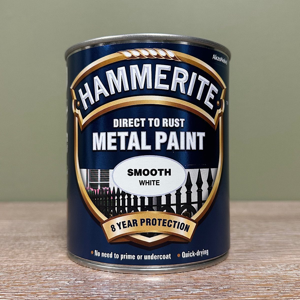 Hammerite Metal Paint | Hammered or Smooth Finish - 750ml 9 Hammerite Metal Paint Smooth White