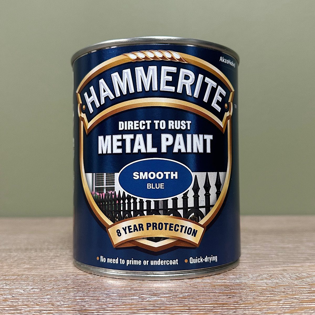 Hammerite Metal Paint | Hammered or Smooth Finish - 750ml 13 Hammerite Metal Paint Smooth Blue