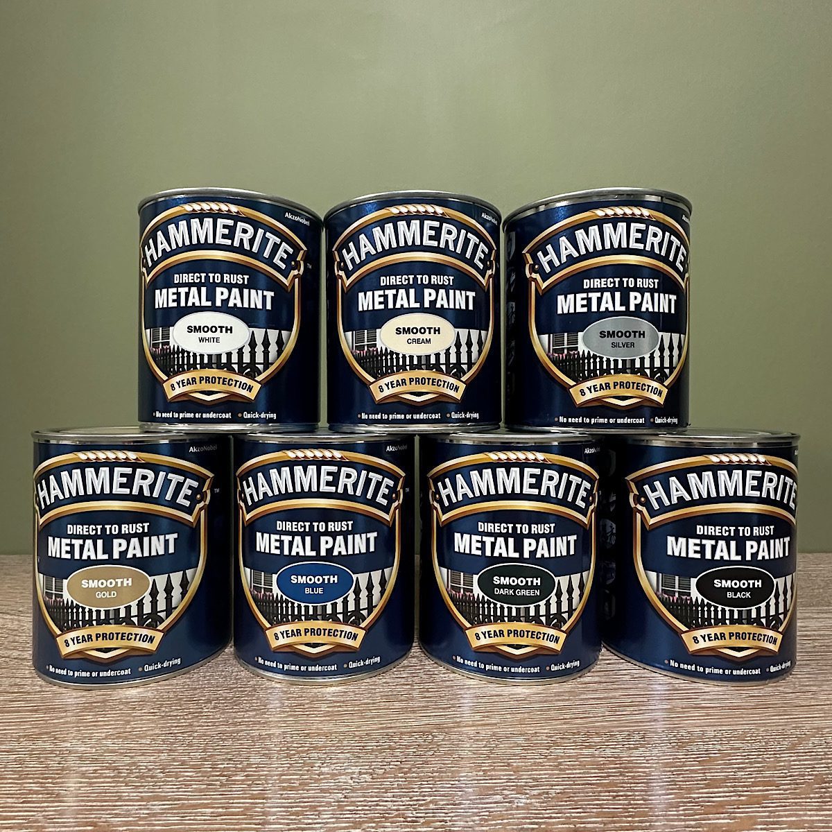Hammerite Metal Paint | Hammered or Smooth Finish - 750ml 2 Hammerite Metal Paint Smooth