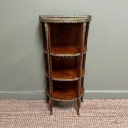 Superb Quality Mahogany Antique Etagere