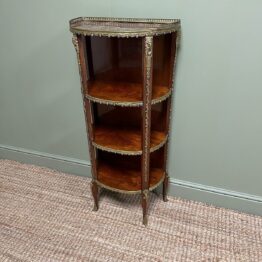 Superb Quality Mahogany Antique Etagere