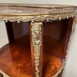 Superb Quality Mahogany Antique Etagere
