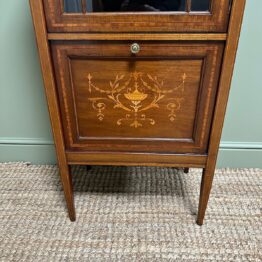 Quality Antique Edwardian Music Cabinet 