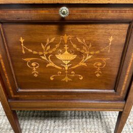 Quality Antique Edwardian Music Cabinet 
