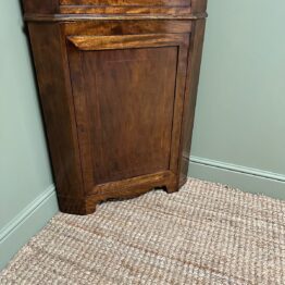 Stunning Antique Victorian Corner Cabinet