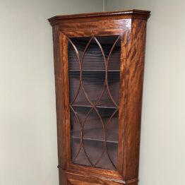 Stunning Antique Victorian Corner Cabinet