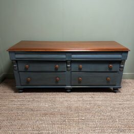 Victorian Painted Antique Dresser Base