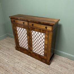 Spectacular Regency Rosewood Antique Cabinet