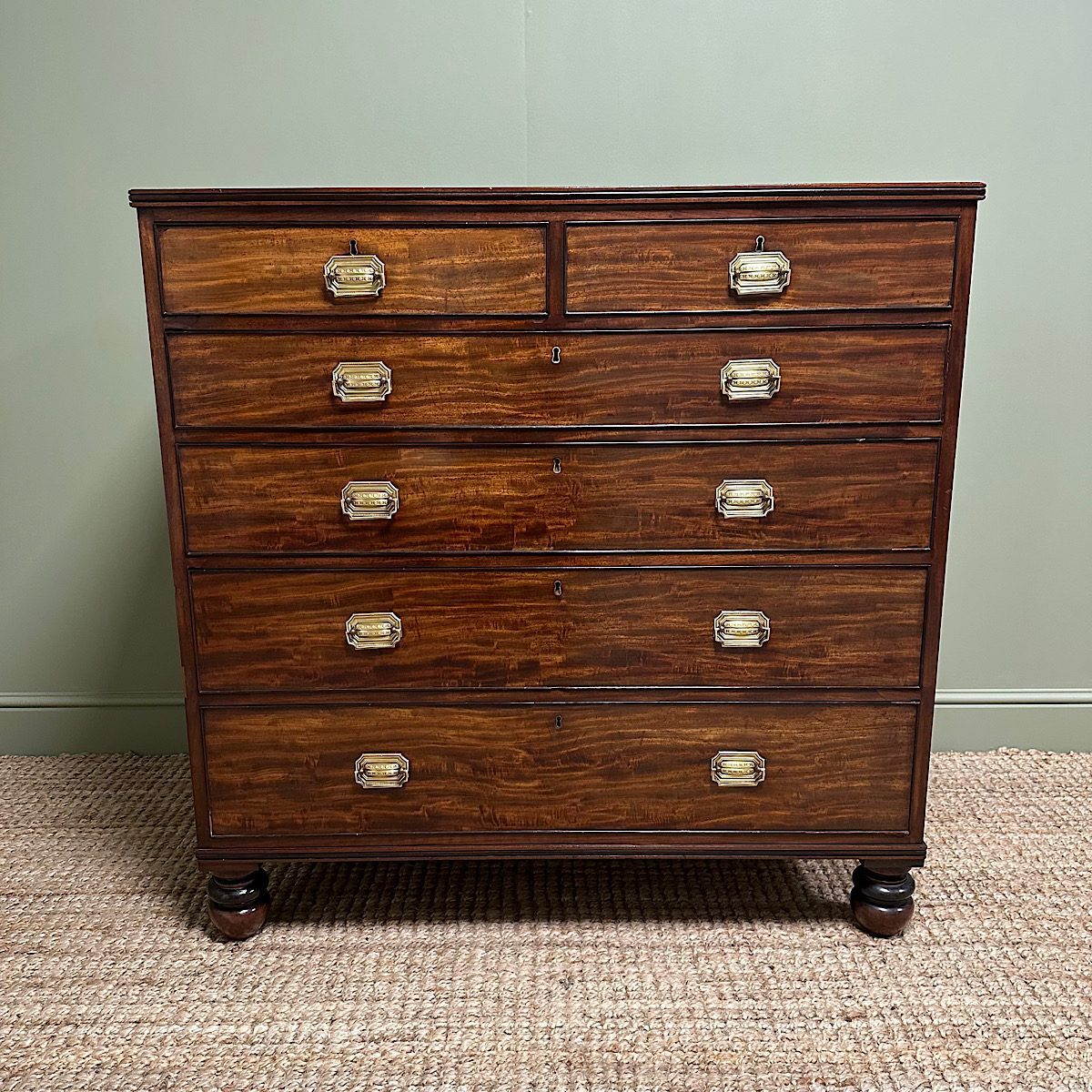 English Cabinet Makers - A to Z. 18 Stunning Antique Regency Chest of Drawers by Eben Olding