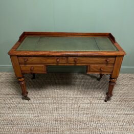 Antique Victorian Mahogany Writing Table