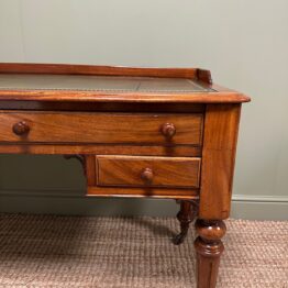Antique Victorian Mahogany Writing Table