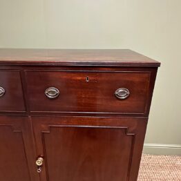 Quality Mahogany Antique Georgian Press Cupboard