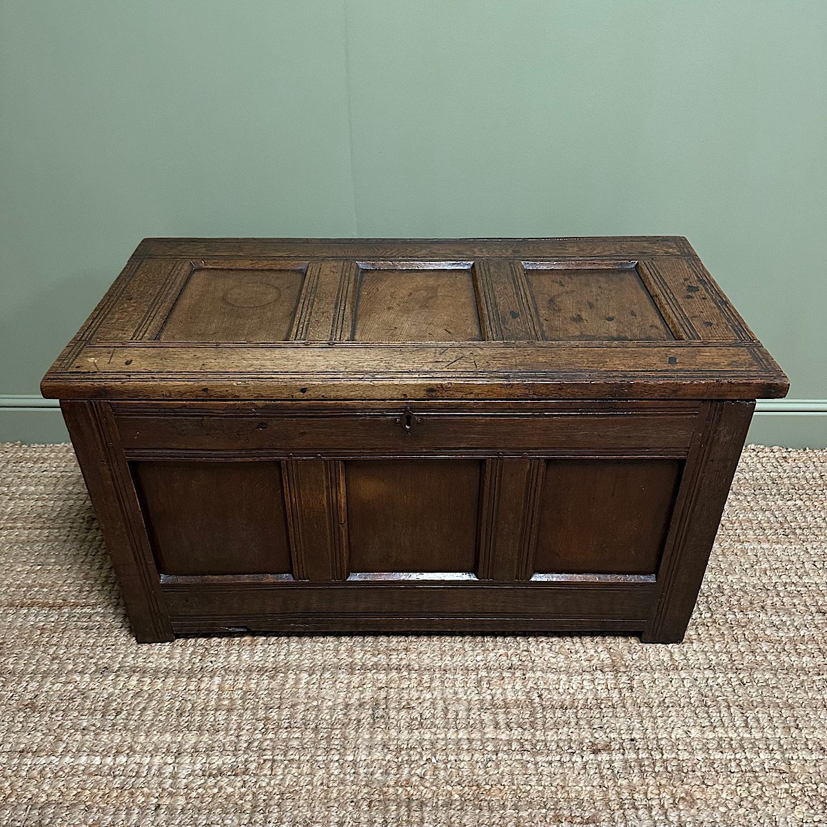 Country House Period Oak Antique Kist 7 Country House Period Oak Antique Kist