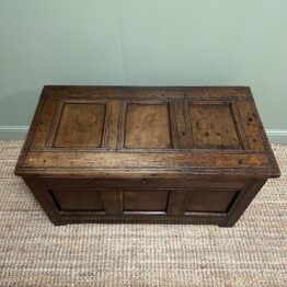 Country House Period Oak Antique Kist