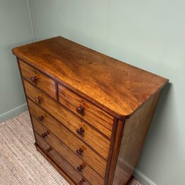 Quality Victorian Mahogany Antique Chest by Edwards & Roberts