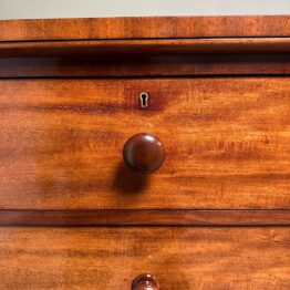 Quality Victorian Mahogany Antique Chest by Edwards & Roberts
