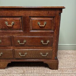 Period 18th Century Georgian Oak Antique Dresser
