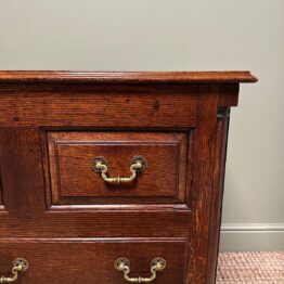 Period 18th Century Georgian Oak Antique Dresser