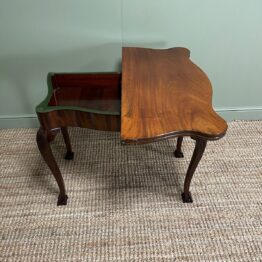 Stunning Victorian Mahogany Antique Games Table