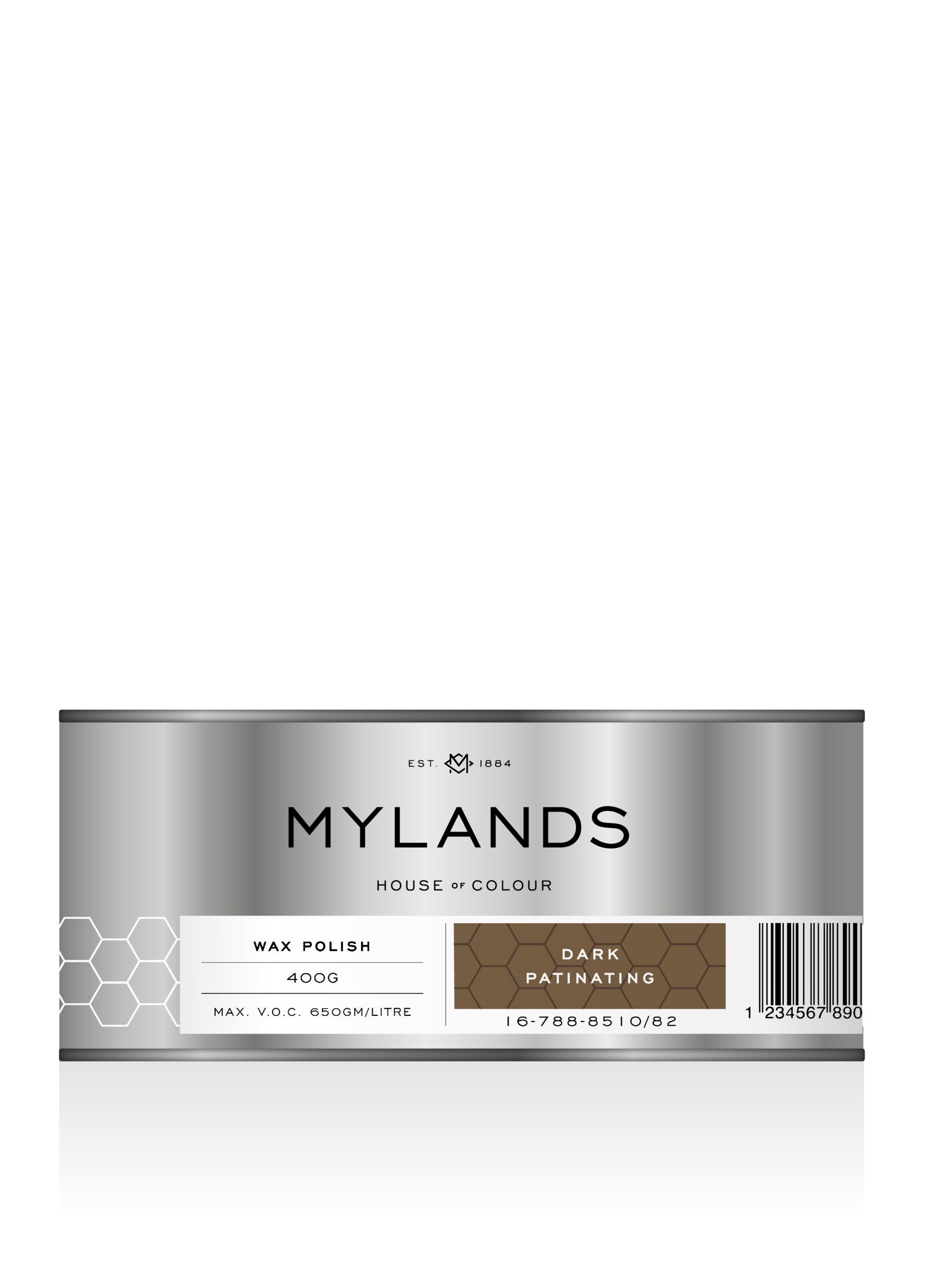 Mylands Wax Polish - Dark Patinating wax