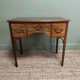 Country House Mahogany Antique Georgian Side Table