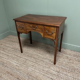 Country House Georgian Mahogany Antique Low Boy / Side Table