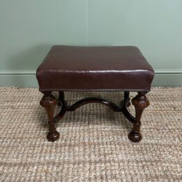 Unusual Victorian Pair of Antique Stools